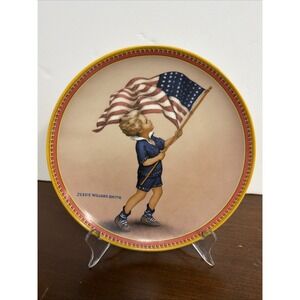 "Fourth of July" 1987 Collector Plate Jesse Wilcox Smith - Knowles 3217B